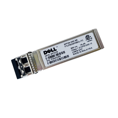 델 25Gb/s SFP+ 송수신기 FTLF8536P4BCL-FC
