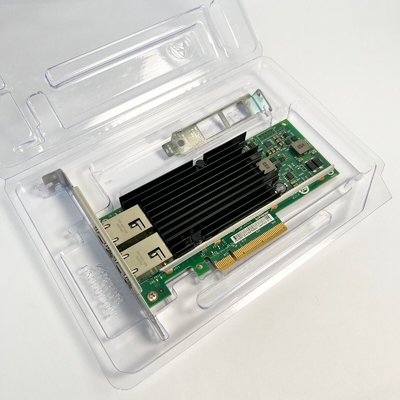 인텔 X540-T2 10Gb 피코이에 PCI는 X8 이더넷 네트워크 어댑터 섬유 채널 인터페이스를 나타냅니다