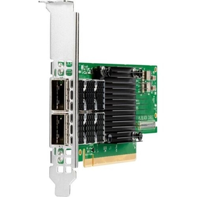 멜라녹스 MCX653106A-ECAT HPE P24249-001 인피니밴드 HDR 100GbE QSFP56 피코이에 어댑터 NIC