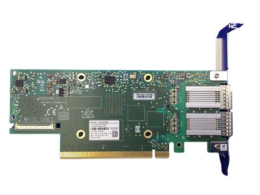 HP CX651105A for Mellanox Connect- 6 VPI 100기가비트 광섬유 PCI 3.0 X16 이더넷 카드 네트워크 어댑터
