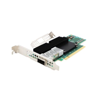 NVIDIA MCX653105A-HDAT ConnectX-6 어댑터 카드, 포트당 최대 200Gb/s 연결