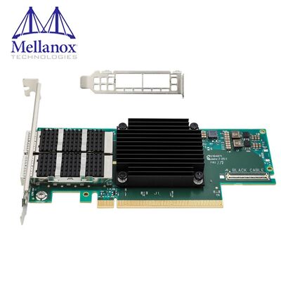 도매 가격 MCX653105A-HDAL ConnectX-6 VPI 네트워크 어댑터 카드 HDR IB 200Gb/s 및 200GbE 단일 포트 QSFP56 PCIe4.0 x16