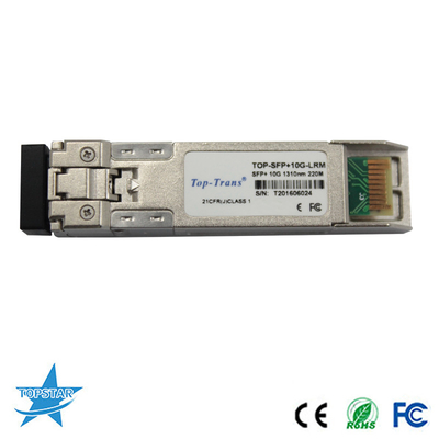 10G 기본적 LRM 광 전송부 220M MMF 1310nm SFP+ 광학 모듈
