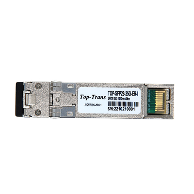 클라우드 완 25G SFP28 모듈 듀얼 LC 40KM SMF 25GBASE-ER