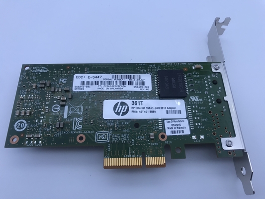 1Gb 2 공항 HP 361T 이더넷 서버 어댑터 네트워크 카드 서버