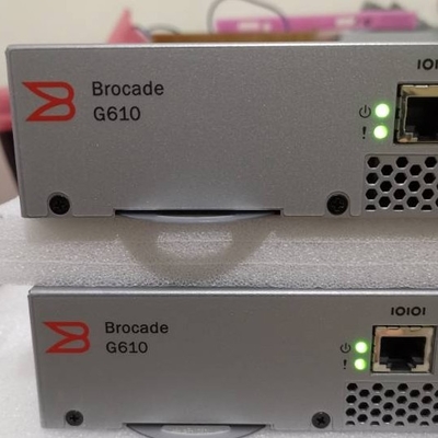 데이타 센터를 위한 G610 브로케이드 샌 스위치 8X32G SWL SFP AC 저장 BR-G610-8-32G-0-Z