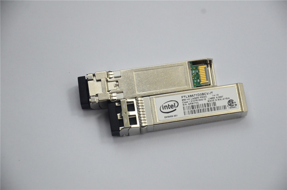 인텔 FTLX8571D3BCV-IT 10GB/S 원래 SFP 모듈 850nm 10 킬로미터