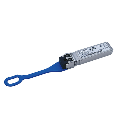 32G FC SFP 송수신기 25KM SMF FC SFP+ ELWL XBR-000278 57-1000355-01을 두드러진 무늬로 장식하세요