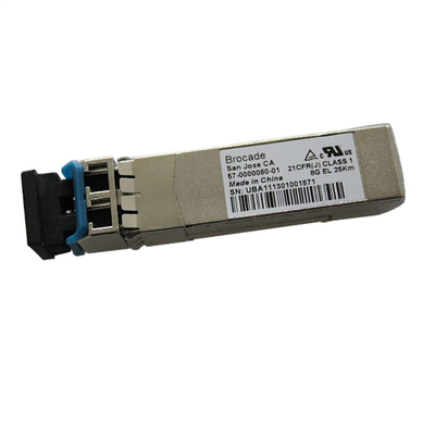 XBR-000174는 8G SFP+ ELWL 25KM SMF 송수신기 57-0000080-01을 두드러진 무늬로 장식합니다