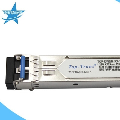 1.25G DWDM SFP 광 전송부 1310nm 120 킬로미터 SMF SFP 모듈