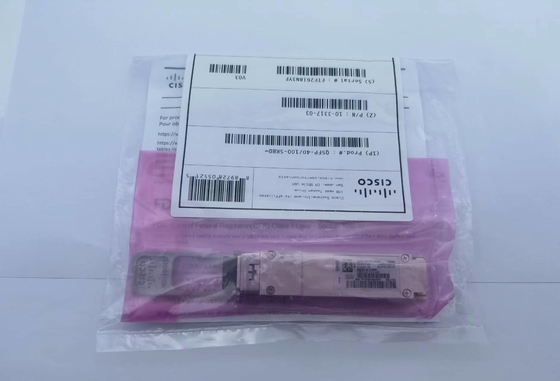 시스코 QSFP-40 QSFP28 광 전송부 10-3317-01 40GBASE와 100G SR 비디