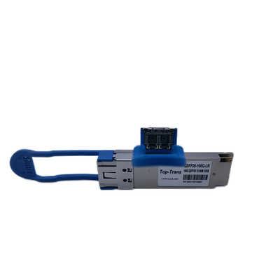 수염 QSFP28 100G PAM4 한 개의 람다 광학 500M SMF LC 두 부분으로 된 QSFP-100G-dr