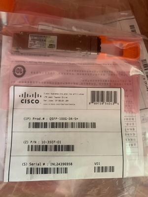 SMF 에 시스코 10-3057-01 QSFP 100G DR Ｓ 광학 모듈 500m