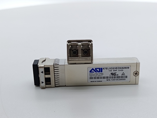 이중 LC 10G SMF 40km 송수신기 SFP+ DWDM 본래 AOI A7ELXD23EDMA0609