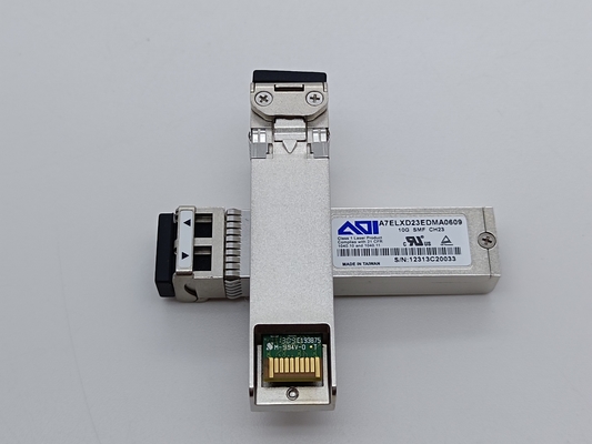 이중 LC 10G SMF 40km 송수신기 SFP+ DWDM 본래 AOI A7ELXD23EDMA0609