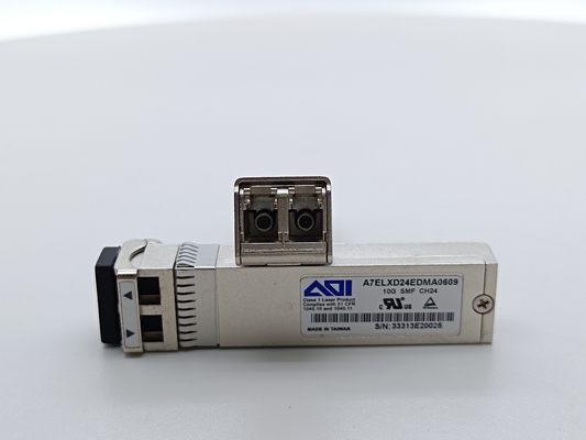 호환되는 AOI A7ELXD24EDMA0609 SFP+ DWDM 듀얼 LC 10G SMF 40km 트랜시버