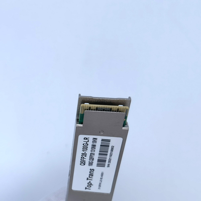 한 개의 모드 파이버 100G QSFP28 CWDM4 2KM 시에나 소형 인수 플러그로 접속 가능한 모듈
