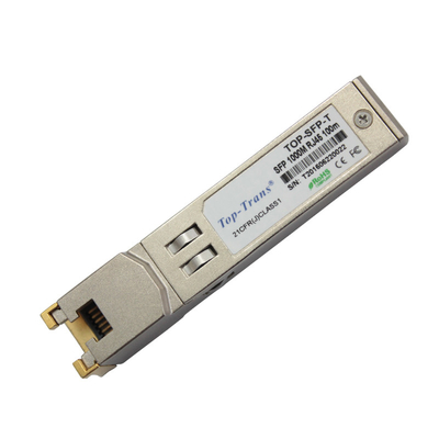 GLC-TE 호환성 1.25G 1000M RJ45 100M 구리 SFP 트랜시버 광 모듈