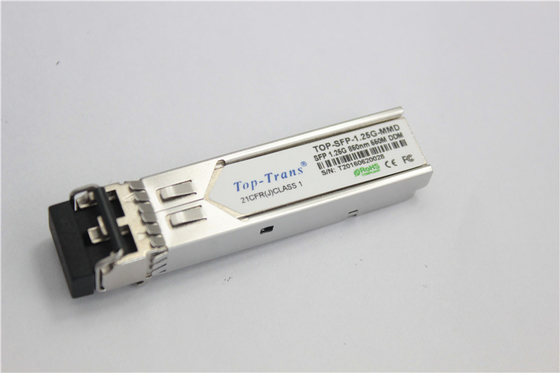 수염 SFP-1G-SX SFP 1.25G 850nm LC 두 부분으로 된 광 송수신기 모듈 다중 모드