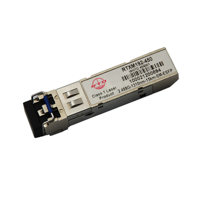 WTD RTXM191-450 ESFP 1.25G 1310nm 섬유 광 전송부 40 킬로미터
