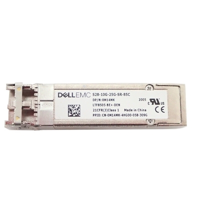델 EMC S28-10G-25G-SR-85C LTF8505-BE+-DEN 0M14MK 광 송수신기 모듈