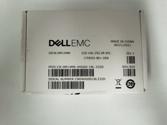 델 EMC S28-10G-25G-SR-85C LTF8505-BE+-DEN 0M14MK 광 송수신기 모듈