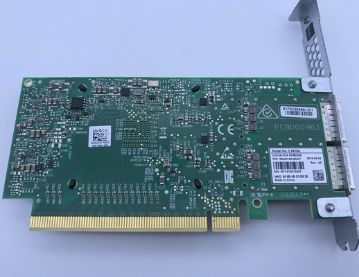 멜라녹스 MCX416A-BCAT 40/56GbE 이원 포트 QSFP28 어댑터 PCIe3.0 X16