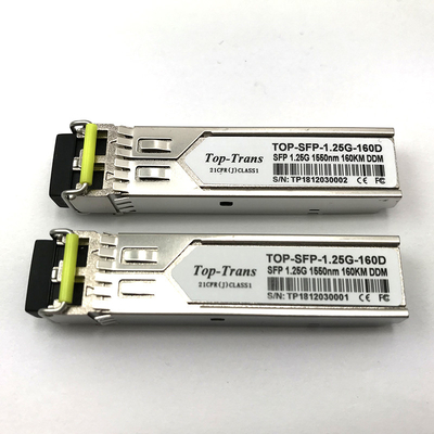 쥬니퍼 SFP-1GE-EZX-160 1.25G SFP 송수신기 1550nm 160 킬로미터 단일모드
