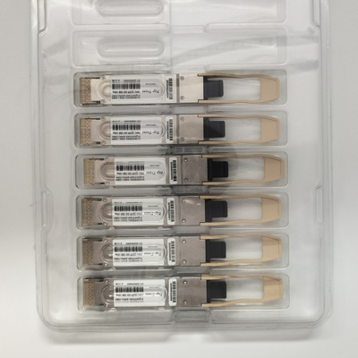 200G QSFP56 SR8 2 킬로미터 100M T-FX4FNT-H00 CWDM4 EML 광학 모듈 원형