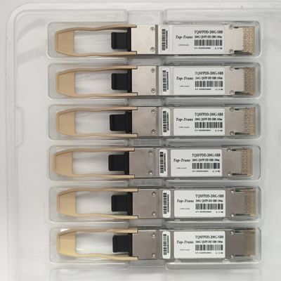 200G QSFP56 SR8 2 킬로미터 100M T-FX4FNT-H00 CWDM4 EML 광학 모듈 원형