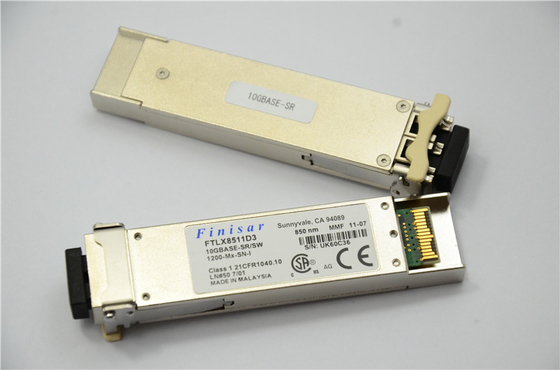 10GBASE-SR / SW 10G 이더넷을 위한 피니사 FTLX8511D3 850nm XFP 광 전송부