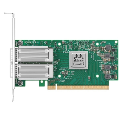 멜라녹스 MCX516A-CDAT 100GbE ConnectX-5 CX516A 이원 포트 네트워크 어댑터 QSFP28