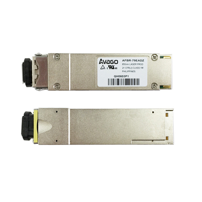 40G QSFP+ SR4 850nm 150m MTP / MPO 멀티 모드 광섬유 광학 모듈 에바고 브랜드
