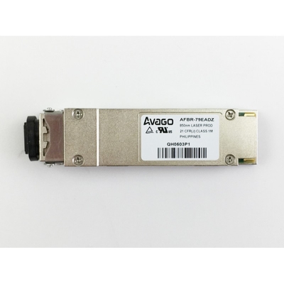 40G QSFP+ SR4 850nm 150m MTP / MPO 멀티 모드 광섬유 광학 모듈 에바고 브랜드