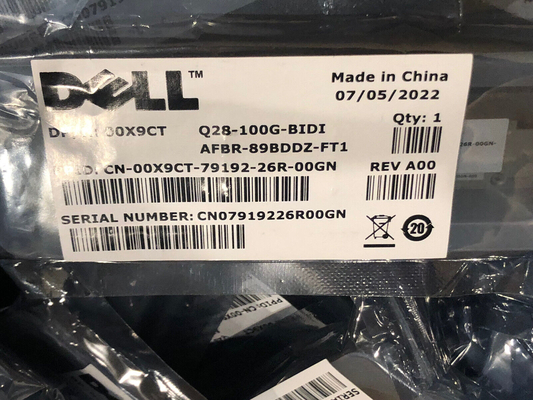 끼워 넣을 수 있는 에바고 AFBR-89BDDZ QSFP28 100 기가비트 이더넷 LC MMF 섬유 광학 모듈