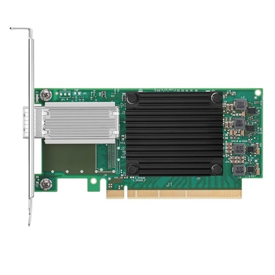 NVIDIA 멜라녹스 MCX515A-CCAT 100GbE QSFP28 공항 PCIe3.0 X16 ConnectX-5 이더넷 카드