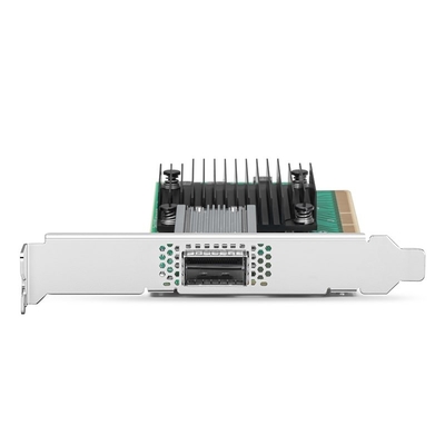 NVIDIA 멜라녹스 MCX515A-CCAT 100GbE QSFP28 공항 PCIe3.0 X16 ConnectX-5 이더넷 카드