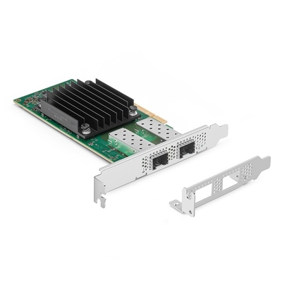 멜라녹스 MCX512A-ACAT CX512A ConnectX-5 10 / 25GbE SFP28 피코이에 카드 이원 포트