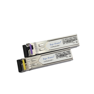 시스코 GLC-BX120-U 1.25G BIDI SFP 1490nm 1550nm 120 킬로미터 SMF 단순하 LC 송수신기