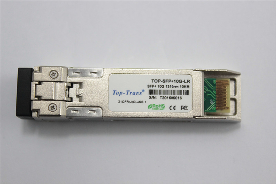 멜라녹스 MFM1T02A-LR 10GBASE LR SFP+ 1310nm 10 킬로미터 SMF LC 광학 모듈