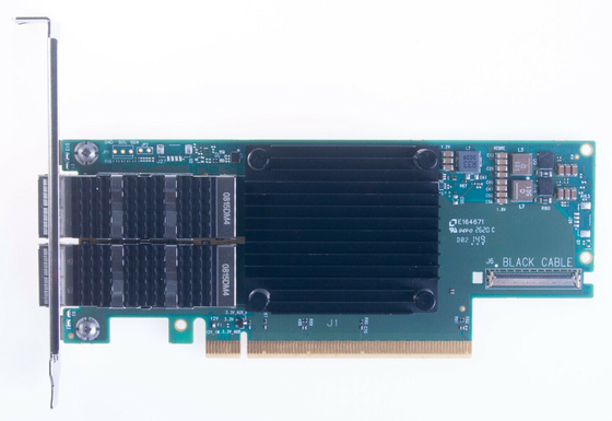 멜라녹스 MCX653106A-ECAT HPE P24249-001 인피니밴드 HDR 100GbE QSFP56 피코이에 어댑터 NIC
