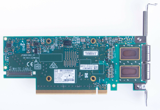 멜라녹스 MCX653106A-ECAT HPE P24249-001 인피니밴드 HDR 100GbE QSFP56 피코이에 어댑터 NIC