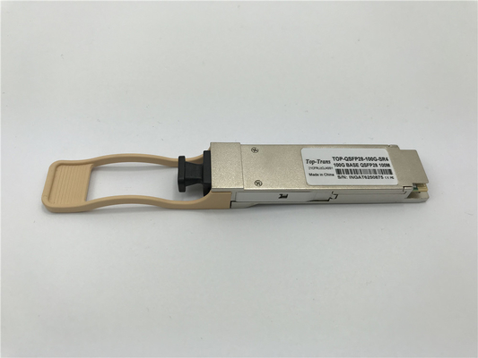 데이타 센터 내부연락을 위한 100G QSFP28 평행한 MMF 송수신기