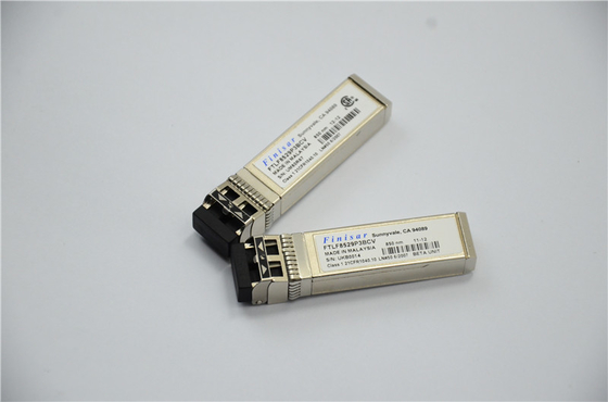 FTLF8529P3BCV-QL 16G SFP+ 850nm 단파장은 끼워 넣을 수 있는 광 송수신기 모듈을 뜨겁게 합니다