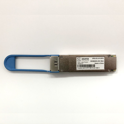 소스 광학 Lc Sfp 모듈 SPQ-CE-LR-CDFA 100GBASE-LR4 QSFP28 10km