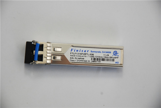 Sfp FTLF1318P2BTL-HW 피니사르 광학 송수신 모듈 1.25G 1310nm 10KM 광섬유 패치 코드