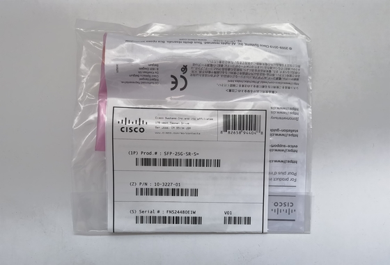 호환되는 사용된 SFP-25G-SR-S 섬유 모듈 25GBASE-SR SFP28 트랜시버