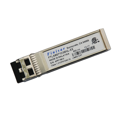 오리지널 피니사르 FTLX8571D3BNL 모듈 컴플라이언트 10Gb/S 850nm SFP+ 광학 데이터컴 트랜시버