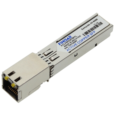 피니사르 FCLF8522P2BTL 구리 SFP 트랜시버 RJ45 850nm 300m 1000BASE-T RoHS 컴플라이언스