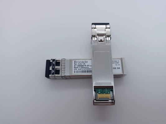 브로케이드 57-0000075-01 XBR-000180 광적 송신기 10G-SR MMF SFP+ - LC 300m 850nm DDM 모듈